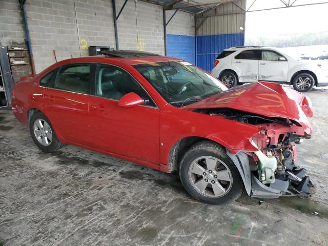 2G1WT58K481236874 - 2008 CHEVROLET IMPALA LT RED photo 4