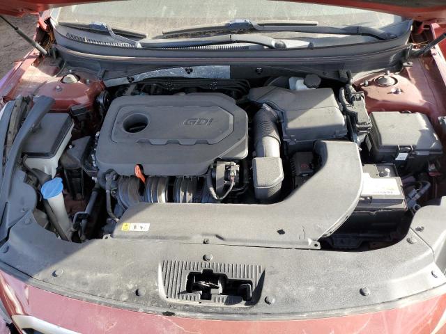 5NPE24AF0FH081426 - 2015 HYUNDAI SONATA SE RED photo 11