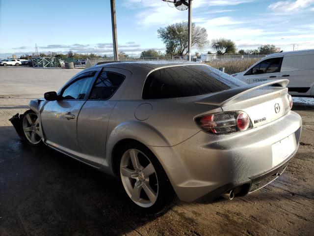 JM1FE173470208345 - 2007 MAZDA RX8 SILVER photo 2