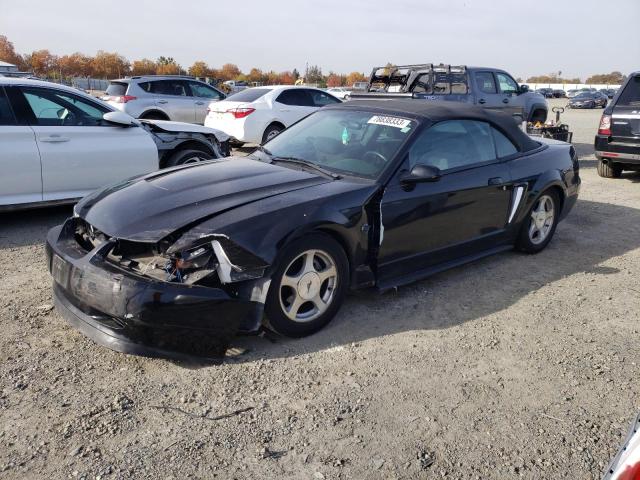 1FAFP44694F240376 - 2004 FORD MUSTANG BLACK photo 1
