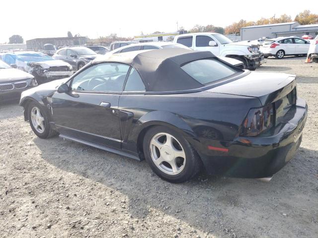 1FAFP44694F240376 - 2004 FORD MUSTANG BLACK photo 2