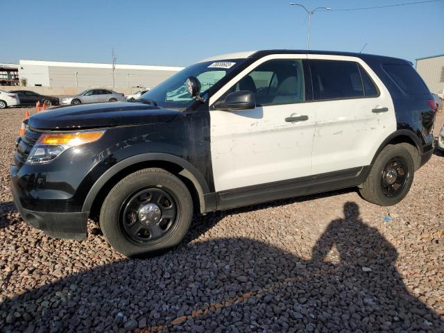 1FM5K8AR4FGB91591 - 2015 FORD EXPLORER POLICE INTERCEPTOR Zweifarbig Foto 1