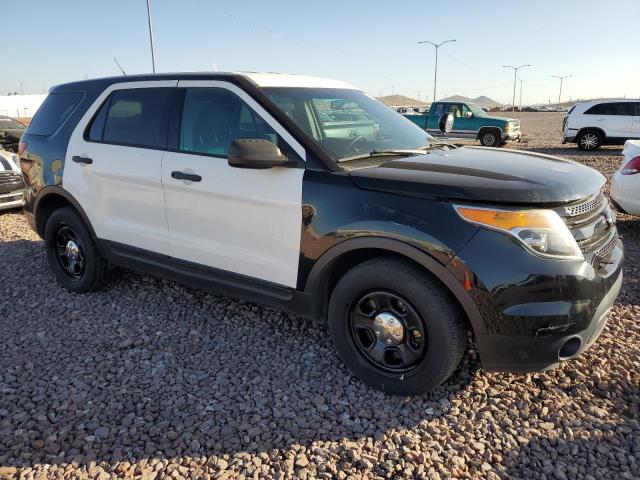 1FM5K8AR4FGB91591 - 2015 FORD EXPLORER POLICE INTERCEPTOR Zweifarbig Foto 4