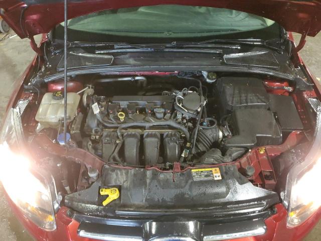 1FADP3F21EL174789 - 2014 FORD FOCUS SE RED photo 11