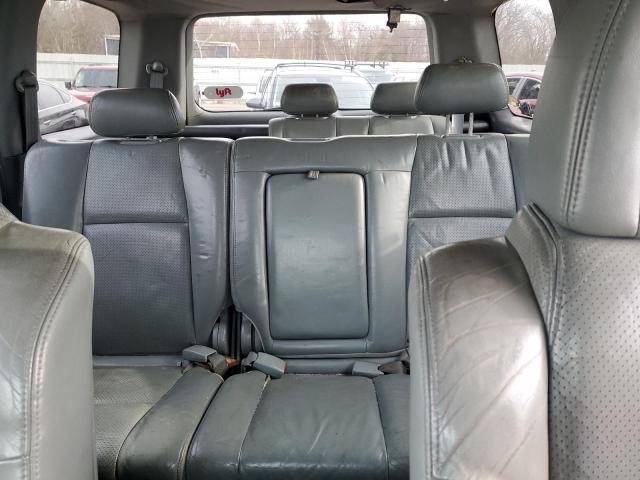 2HKYF18505H512102 - 2005 HONDA PILOT EXL GRAY photo 10