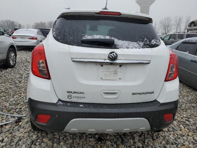 KL4CJASB6GB732964 - 2016 BUICK ENCORE WHITE photo 6