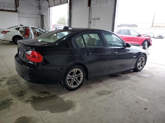 WBAVA37538NL56542 - 2008 BMW 328 I BLACK photo 3