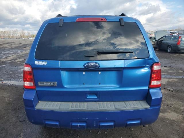 1FMCU0D77BKB70707 - 2011 FORD ESCAPE XLT BLUE photo 6