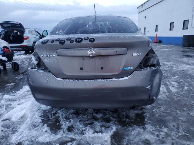 3N1CN7AP8CL902716 - 2012 NISSAN VERSA S GRAY photo 6