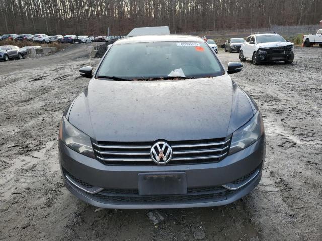 1VWBP7A31DC009300 - 2013 VOLKSWAGEN PASSAT SE GRAY photo 5