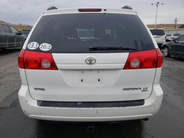 5TDBK23C88S017075 - 2008 TOYOTA SIENNA LE WHITE photo 6