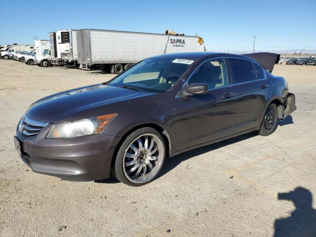 1HGCP2F36CA095959 - 2012 HONDA ACCORD LX BROWN photo 1