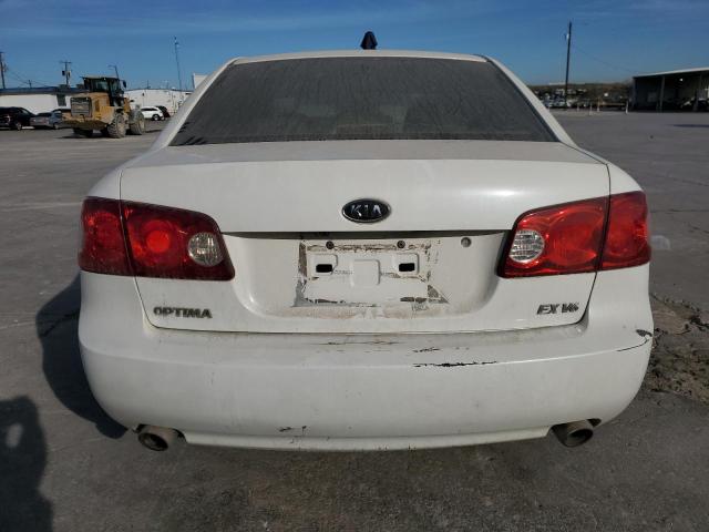 KNAGE124465063486 - 2006 KIA OPTIMA LX WHITE photo 6