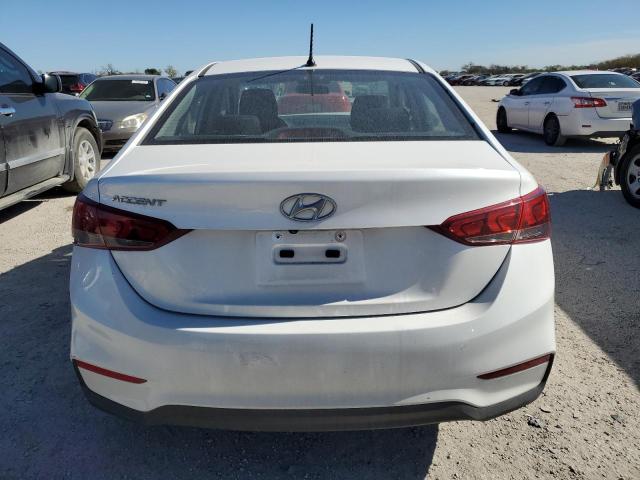 3KPC24A32KE086185 - 2019 HYUNDAI ACCENT SE WHITE photo 6