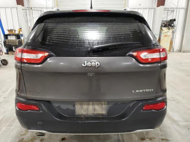 1C4PJLDB1EW160157 - 2014 JEEP CHEROKEE LIMITED GRAY photo 6