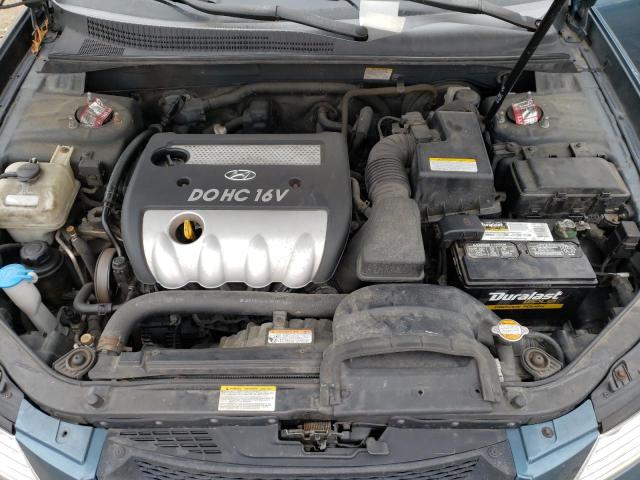 5NPEU46C96H173899 - 2006 HYUNDAI SONATA GLS BLUE photo 11