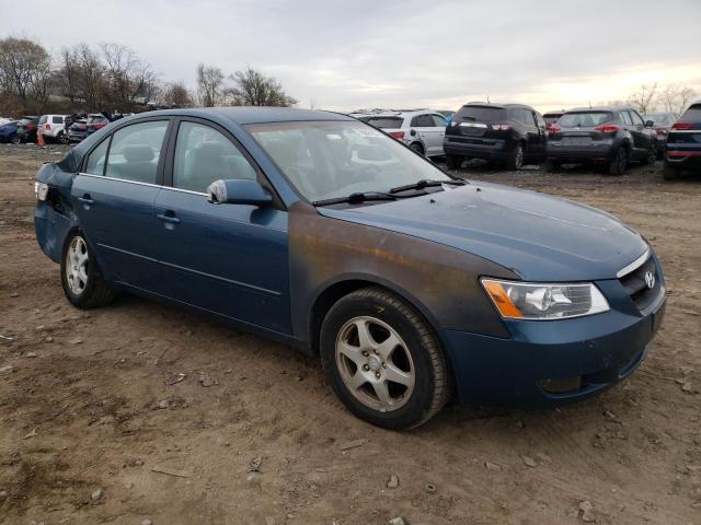 5NPEU46C96H173899 - 2006 HYUNDAI SONATA GLS BLUE photo 4