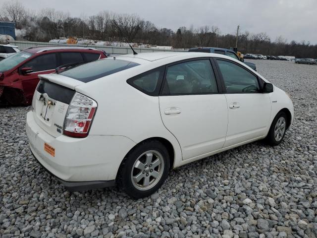 JTDKB20U277592214 - 2007 TOYOTA PRIUS WHITE photo 3