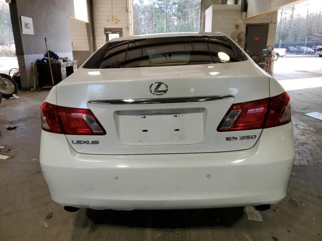 JTHBJ46G372042483 - 2007 LEXUS ES 350 WHITE photo 6