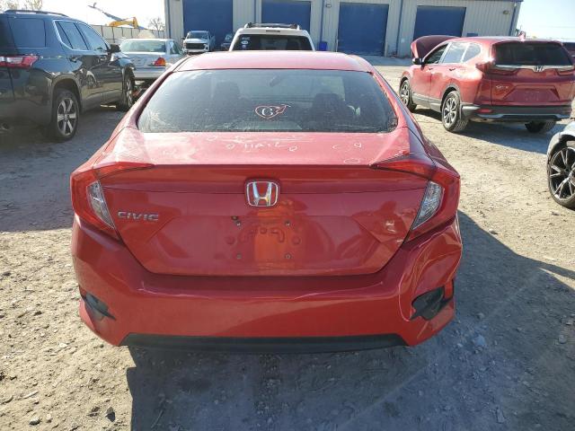 2HGFC2F50HH504864 - 2017 HONDA CIVIC LX RED photo 6