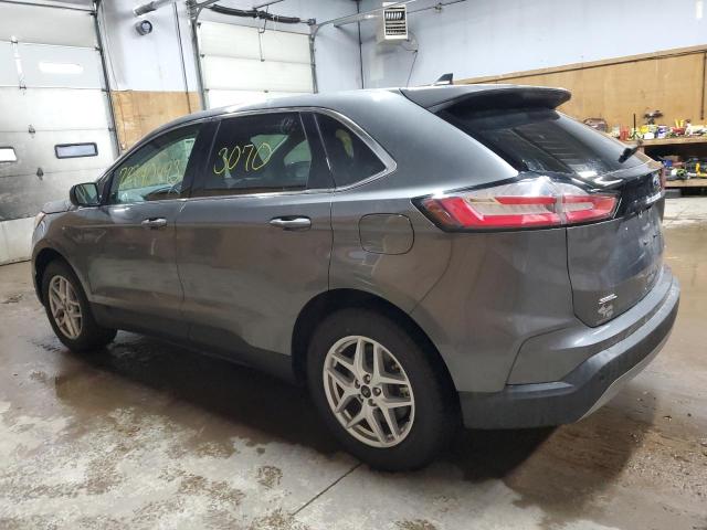 2FMPK4J90PBA56263 - 2023 FORD EDGE SEL GRAY photo 2