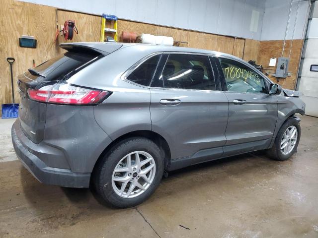 2FMPK4J90PBA56263 - 2023 FORD EDGE SEL GRAY photo 3