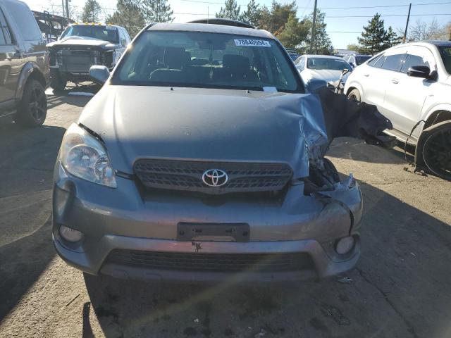 2T1KR30EX7C644584 - 2007 TOYOTA COROLLA MA XR GRAY photo 5