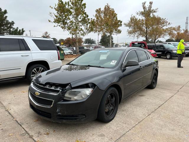 1G1ZA5EU4CF393279 - 2012 CHEVROLET MALIBU LS BLACK photo 2