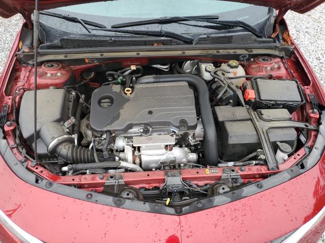 1G1ZG5ST7MF060344 - 2021 CHEVROLET MALIBU RS წითელი ფოტო 11