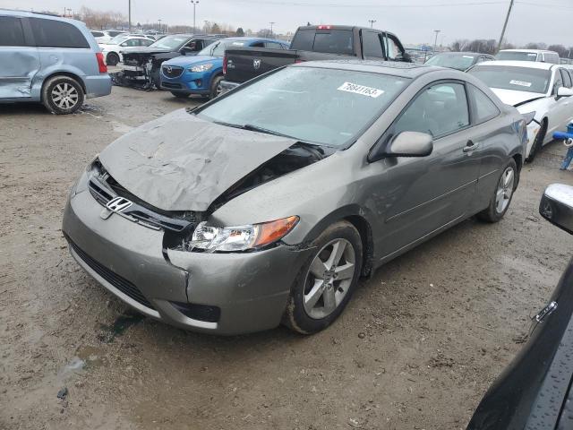 2HGFG12847H552493 - 2007 HONDA CIVIC EX BROWN photo 1