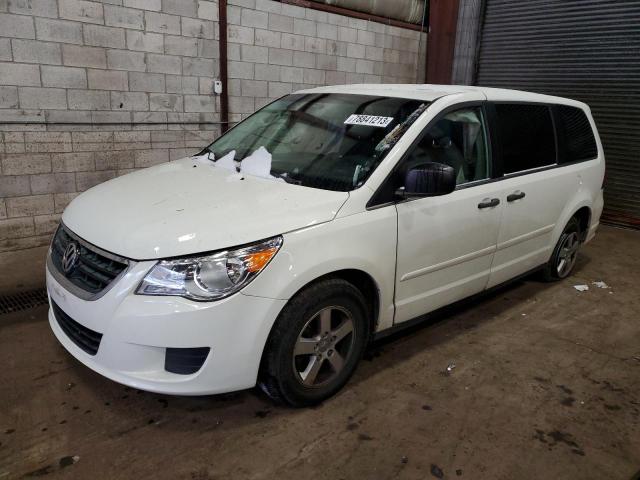 2C4RVAAG1CR353626 - 2012 VOLKSWAGEN ROUTAN S თეთრი ფოტო 1