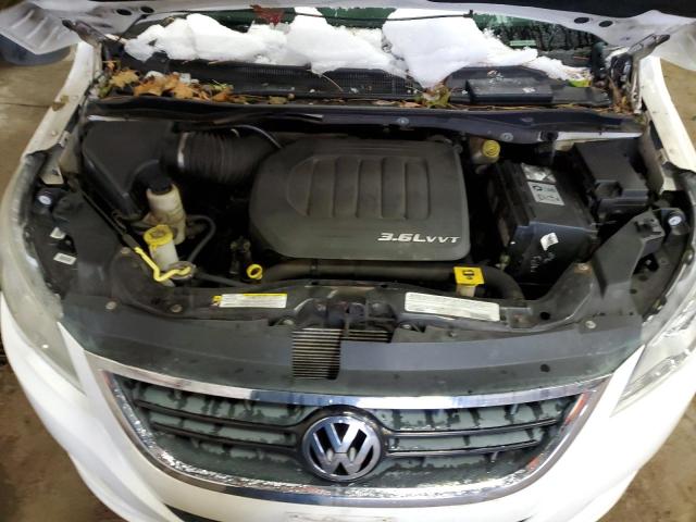 2C4RVAAG1CR353626 - 2012 VOLKSWAGEN ROUTAN S თეთრი ფოტო 11