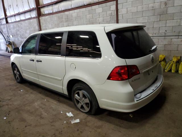 2C4RVAAG1CR353626 - 2012 VOLKSWAGEN ROUTAN S თეთრი ფოტო 2