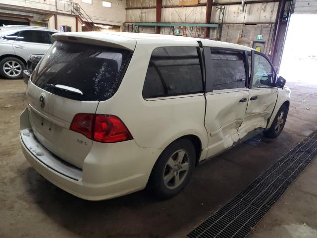 2C4RVAAG1CR353626 - 2012 VOLKSWAGEN ROUTAN S თეთრი ფოტო 3