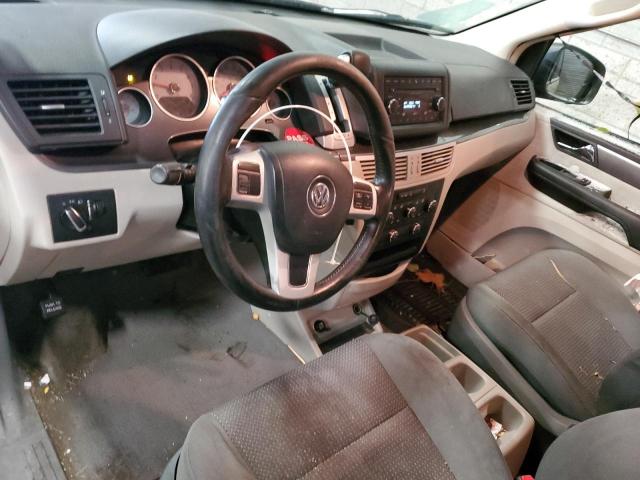 2C4RVAAG1CR353626 - 2012 VOLKSWAGEN ROUTAN S თეთრი ფოტო 8