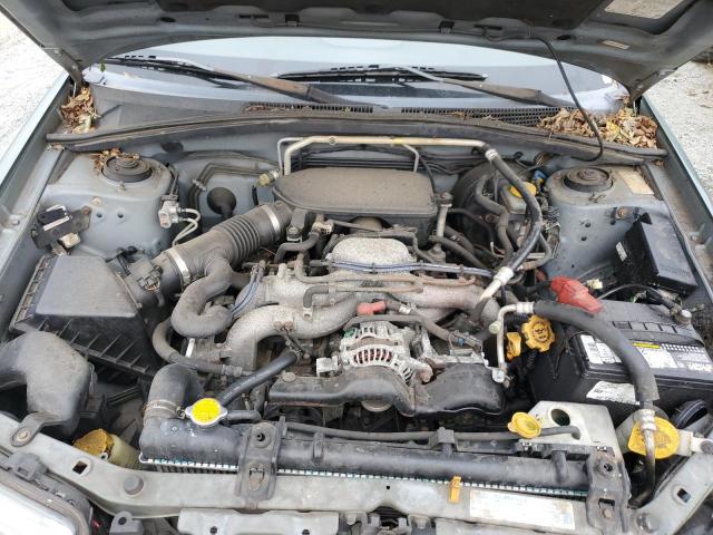 JF1SG67646H729443 - 2006 SUBARU FORESTER 2.5X LL BEAN GREEN photo 12