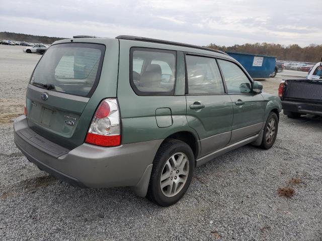 JF1SG67646H729443 - 2006 SUBARU FORESTER 2.5X LL BEAN GREEN photo 3