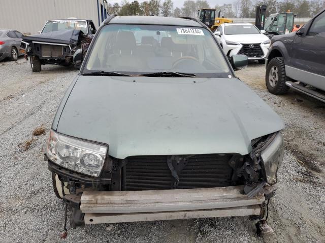 JF1SG67646H729443 - 2006 SUBARU FORESTER 2.5X LL BEAN GREEN photo 5