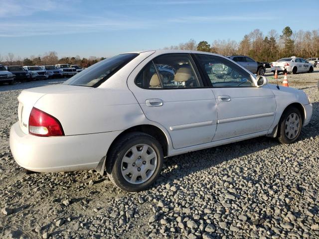 3N1CB51D61L520135 - 2001 NISSAN SENTRA XE WHITE photo 3