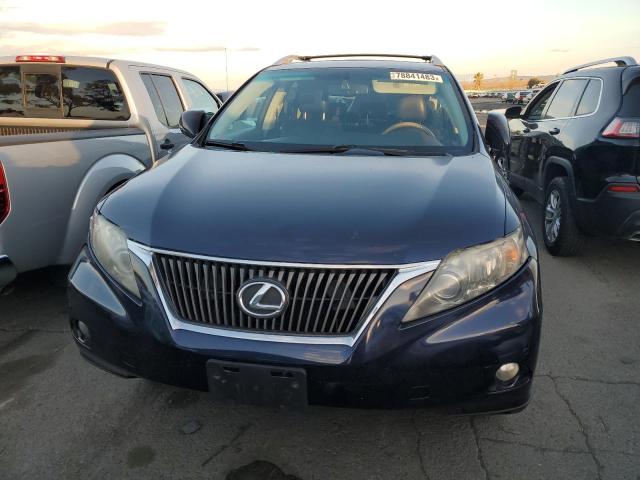 2T2BK1BA7AC046328 - 2010 LEXUS RX 350 BLUE photo 5