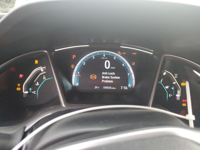 2HGFC1F75MH706718 - 2021 HONDA CIVIC EXL Մոխրագույն լուսանկար 9