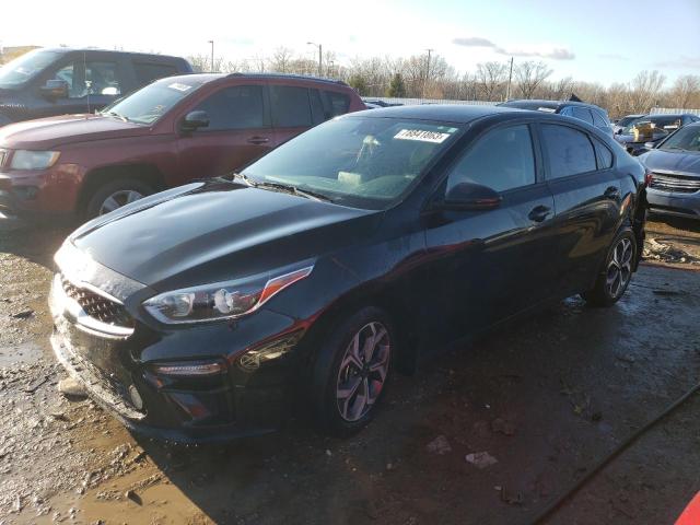 3KPF24AD4ME315376 - 2021 KIA FORTE FE BLACK photo 1