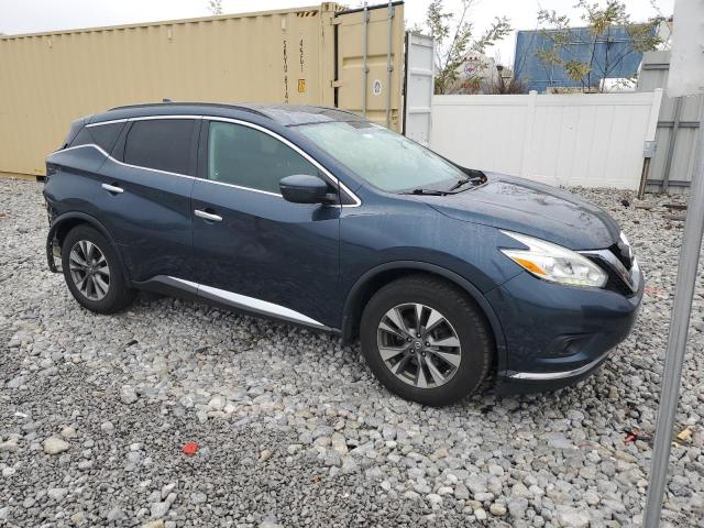 5N1AZ2MH6GN158535 - 2016 NISSAN MURANO S BLUE photo 4