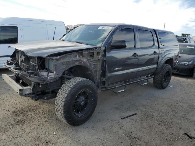 3TMJU4GN4CM136263 - 2012 TOYOTA TACOMA DOUBLE CAB PRERUNNER GRAY photo 1