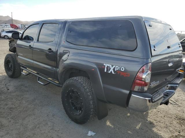 3TMJU4GN4CM136263 - 2012 TOYOTA TACOMA DOUBLE CAB PRERUNNER GRAY photo 2