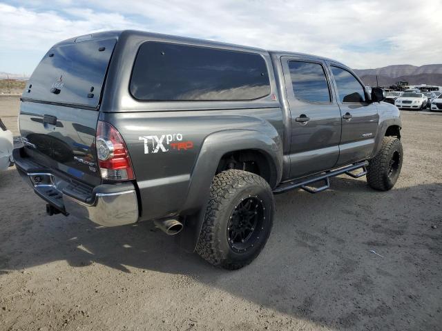 3TMJU4GN4CM136263 - 2012 TOYOTA TACOMA DOUBLE CAB PRERUNNER GRAY photo 3