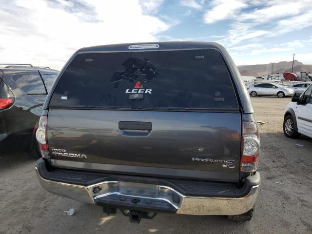3TMJU4GN4CM136263 - 2012 TOYOTA TACOMA DOUBLE CAB PRERUNNER GRAY photo 6