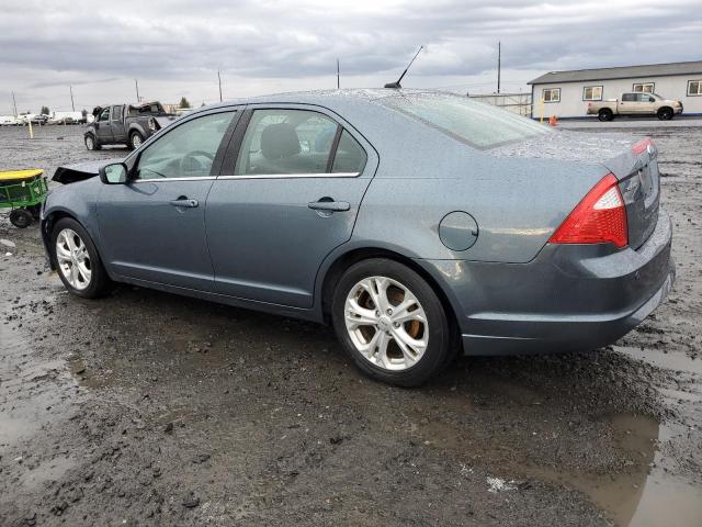 3FAHP0HA6CR248291 - 2012 FORD FUSION SE BLUE photo 2