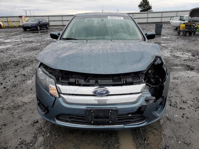 3FAHP0HA6CR248291 - 2012 FORD FUSION SE BLUE photo 5