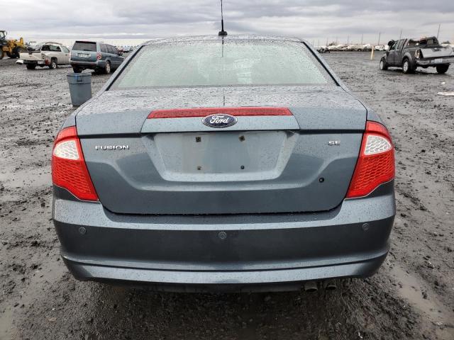 3FAHP0HA6CR248291 - 2012 FORD FUSION SE BLUE photo 6